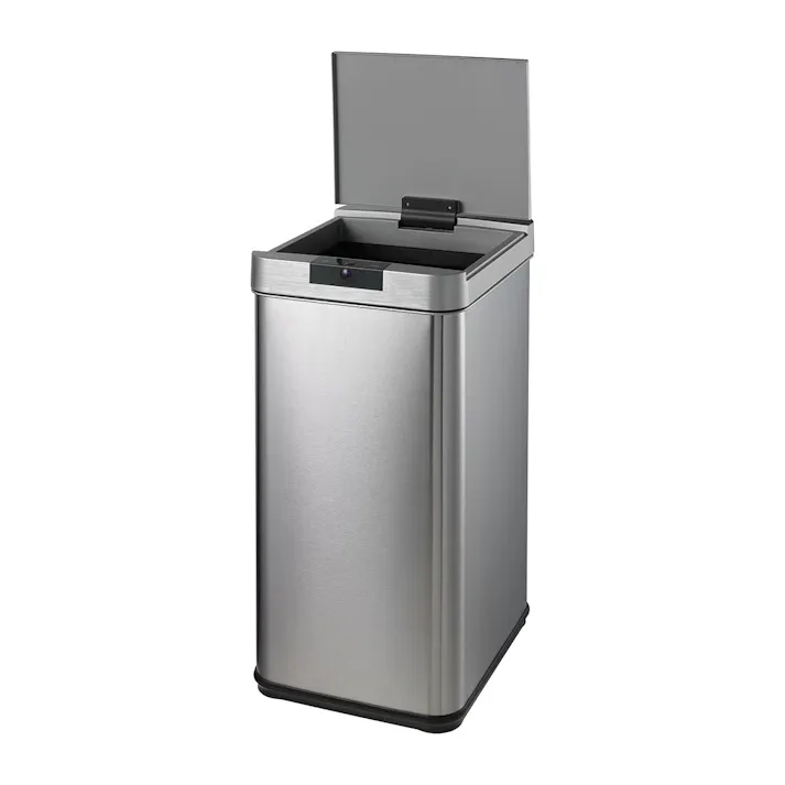 朝日電器(ELPA) 42L ダストボックス(ステンレス製/センサー開閉式) バケツ、ピックアップ、ごみ箱 4550061551400 EA995A-311(CDC)【別送品】