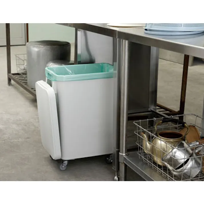 テラモト 45.0L ダストボックス(排水栓・キャスター付/グレー) バケツ、ピックアップ、ごみ箱 4548745847987 EA995A-92(CDC)【別送品】