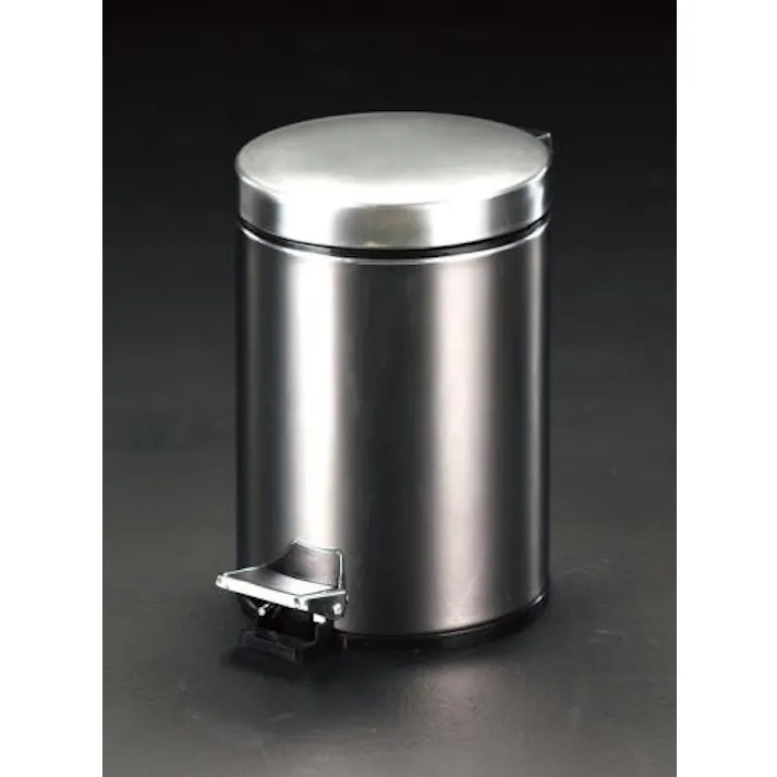 テラモト ダストボックス(ペダル開閉型/ステンレス製) 30.0L EA995AA-10L 4548745609554【別送品】