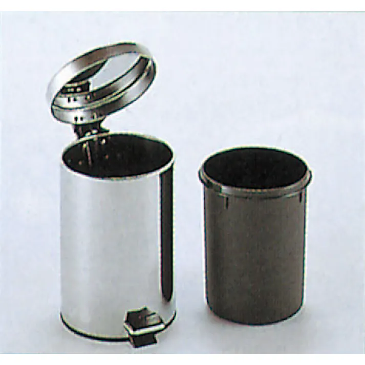 テラモト ダストボックス(ペダル開閉型/ステンレス製) 30.0L EA995AA-10L 4548745609554【別送品】