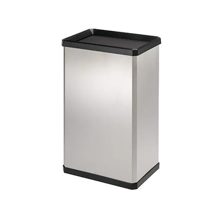 テラモト 37.0L ダストボックス(中缶無し・ステンレス製) バケツ、ピックアップ、ごみ箱 4550061434161 EA995AA-11F(CDC)【別送品】