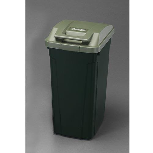 ESCO 45L ダストボックス(グリーン) バケツ、ピックアップ、ごみ箱 4518340641235 EA995AA-157(CDC)【別送品】
