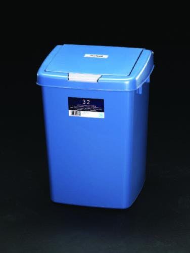 テラモト ダストボックス(プッシュ式) 330x330x470mm/32L EA995AA-16A 4518340613614【別送品】