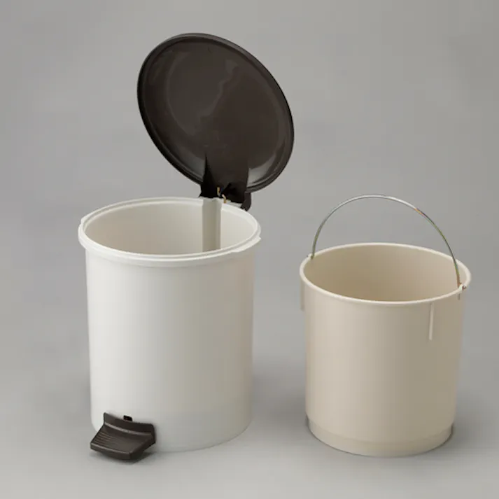 ESCO 276x291x330mm/ 9.5L ダストボックス(ペダル開閉) バケツ、ピックアップ、ごみ箱 4550061897751 EA995AA-195(CDC)【別送品】