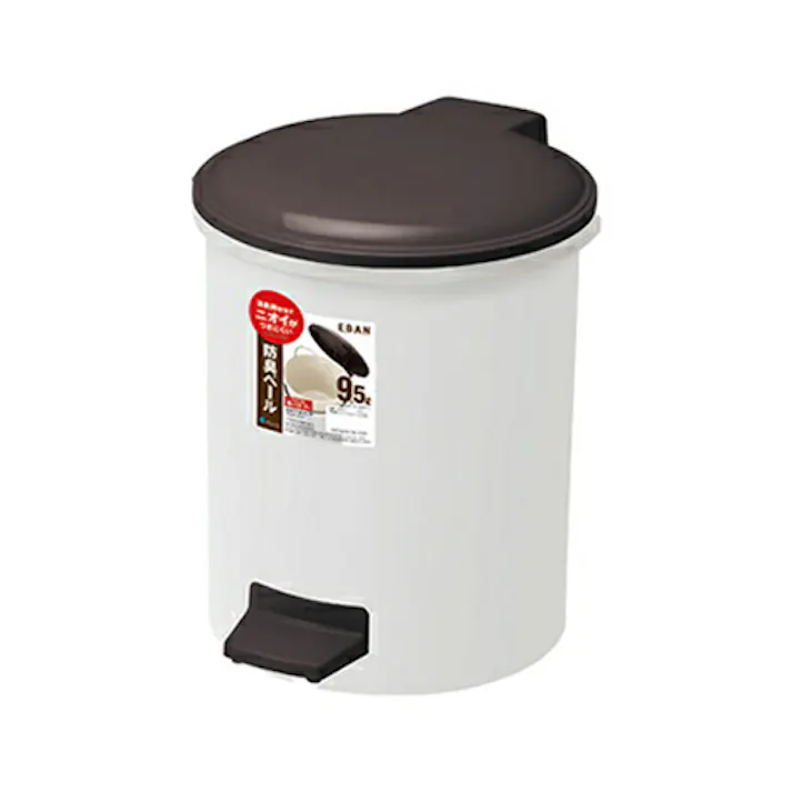 ESCO 276x291x330mm/ 9.5L ダストボックス(ペダル開閉) バケツ、ピックアップ、ごみ箱 4550061897751 EA995AA-195(CDC)【別送品】