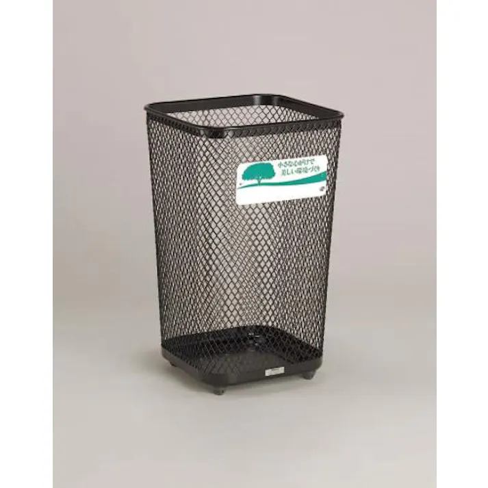 テラモト ごみかご(黒) 445x710mm/103L EA995AA-50C 4548745611519【別送品】