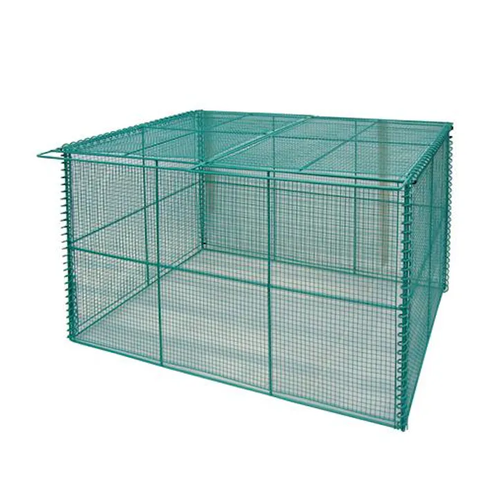 ESCO 1200x600x650mm/ 468L ダストボックス(スチール製) バケツ、ピックアップ、ごみ箱 4550061451304 EA995AA-512(CDC)【別送品】