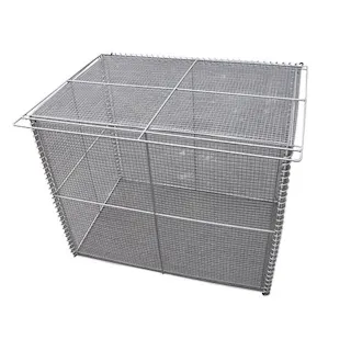 ダストボックス(ステンレス製) 900x600x750mm/405L EA995AA-541 4550061451335【別送品】