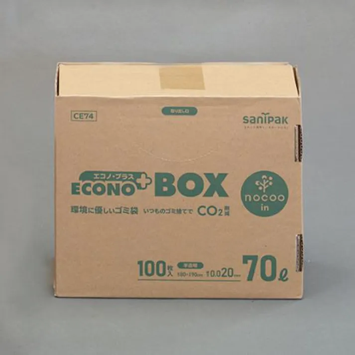 日本サニパック 800x 900mm/70L ポリ袋(半透明/100枚) 洗面・バス・トイレ用備品・消耗品・エチケット商品 4550061114117 EA995AD-342A(CDC)【別送品】