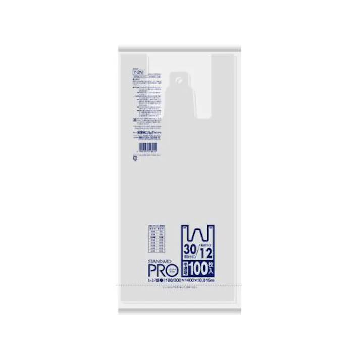 日本サニパック 180/300x400mm 手提げ袋(半透明/HDPE/100枚 洗面・バス・トイレ用備品・消耗品・エチケット商品 4550061754122 EA995AF-13(CDC)【別送品】