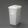ESCO 90L ダストボックス(蓋付) バケツ、ピックアップ、ごみ箱 4518340509634 EA995CA-124(CDC)【別送品】