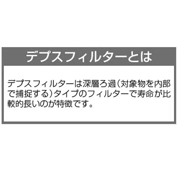 アイオン(AION) 250mm 工業用カートリッジフィルター( 25μm/2本) 工業用カートリッジ式フィルター 4550061949313 EA997KL-6(CDC)【別送品】