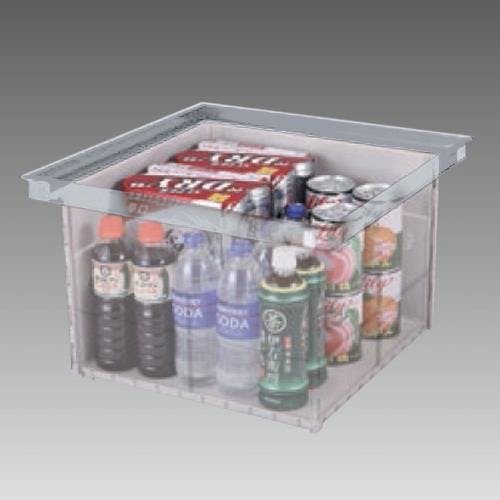 ESCO 38L 床下収納庫(浅型) 仮設足場部材 4550061922262 EA997LE-21(CDC)【別送品】