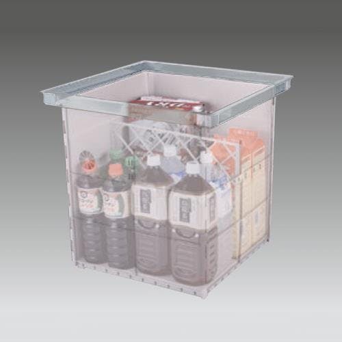 ESCO 62L 床下収納庫(深型) 仮設足場部材 4550061922248 EA997LE-31(CDC)【別送品】