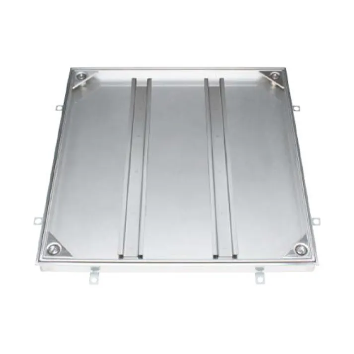 カネソウ 450角用フロアハッチ(充填用/ボルト固定式施錠タイプ 仮設足場部材 4550061991893 EA997LE-41(CDC)【別送品】
