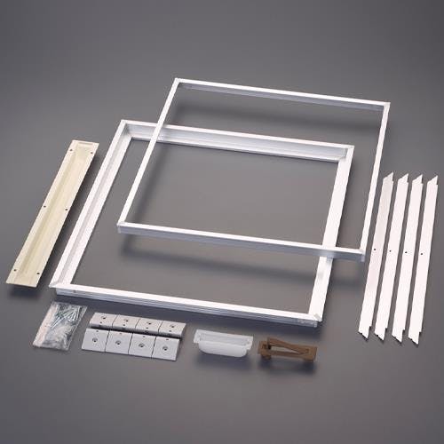 床下点検口(シルバー) 460x460x11.5mm EA997LF-14 4550061924532【別送品】