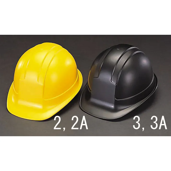 トーヨーセフティー ヘルメット(黄) EA998AC-2 4518340120709【別送品】