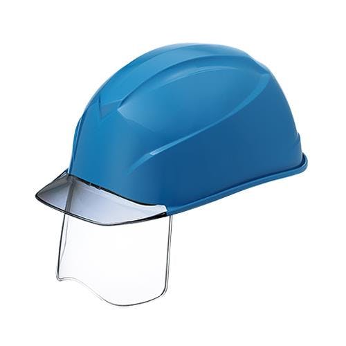 谷沢製作所(タニザワ) ヘルメット(エアライトS/シールドレンズ付/青) ヘルメット 4550061997079 EA998BB-43(CDC)【別送品】