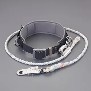 藤井電工 ワークポジショニング器具(スイベル式フック/黒) 墜落制止用器具・ハーネス 4550061411360 EA998FA-22(CDC)【別送品】