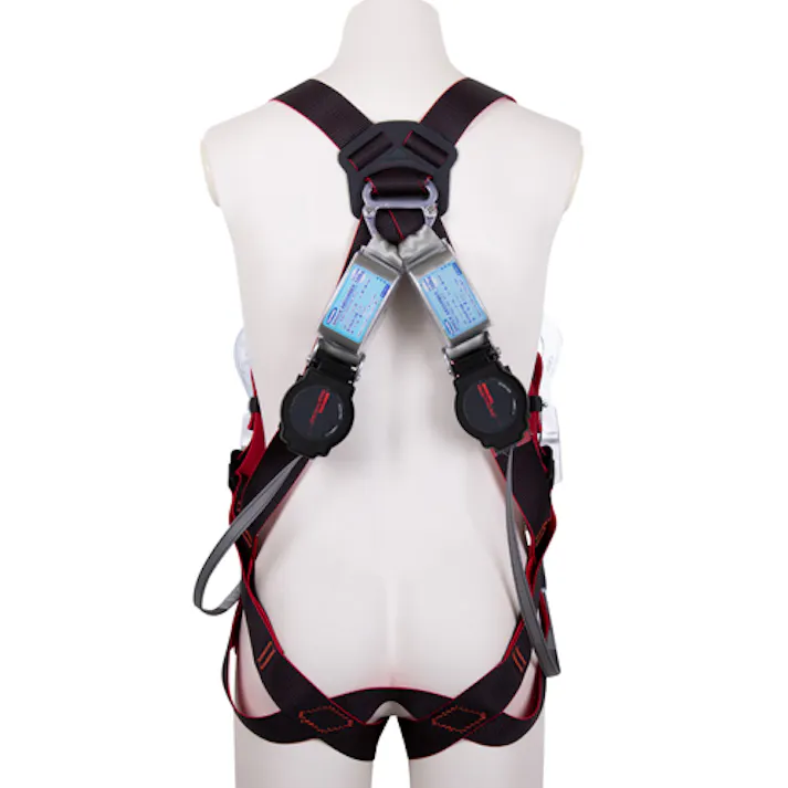 藤井電工 墜落制止用器具(フルハーネス/巻取式ツインランヤード付) 墜落制止用器具・ハーネス 4550061411070 EA998FF-11(CDC)【別送品】