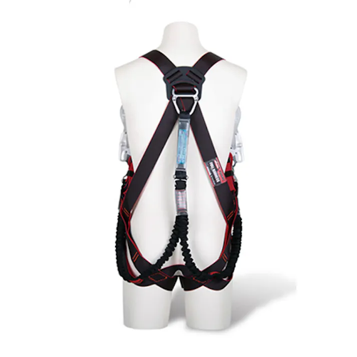 藤井電工 墜落制止用器具(フルハーネス/伸縮式ツインランヤード付) 墜落制止用器具・ハーネス 4550061411087 EA998FF-12(CDC)【別送品】