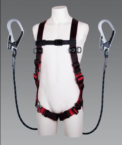 藤井電工 墜落制止用器具(フルハーネス/ロープ式ツインランヤード) EA998FF-13 4550061411094【別送品】