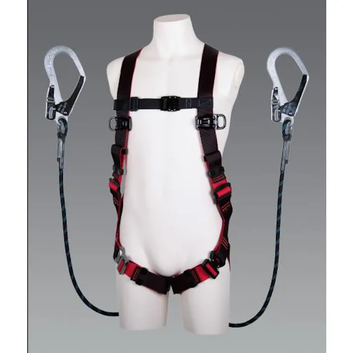 藤井電工 墜落制止用器具(フルハーネス/ロープ式ツインランヤード) 墜落制止用器具・ハーネス 4550061411094 EA998FF-13(CDC)【別送品】