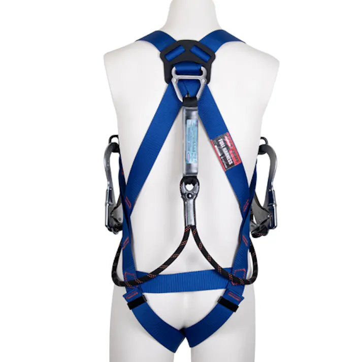 藤井電工 墜落制止用器具(フルハーネス/ロープ式ツインランヤード付) EA998FF-33 4550061411032【別送品】