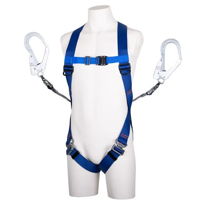 藤井電工 墜落制止用器具(フルハーネス/巻取式ツインランヤード付) EA998FF-34 4550061667699【別送品】