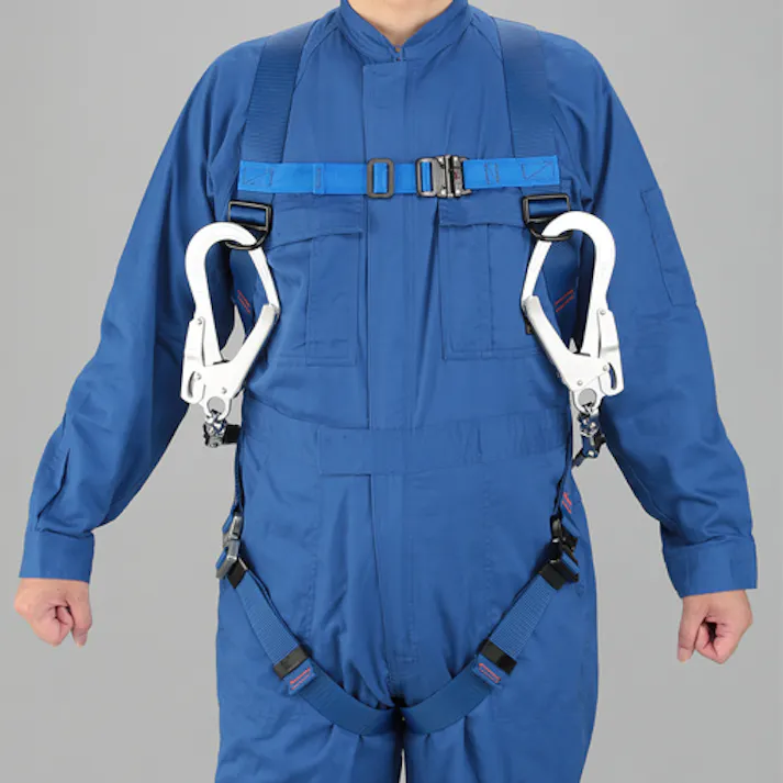 藤井電工 墜落制止用器具(フルハーネス/巻取式ツインランヤード付) EA998FF-34 4550061667699【別送品】