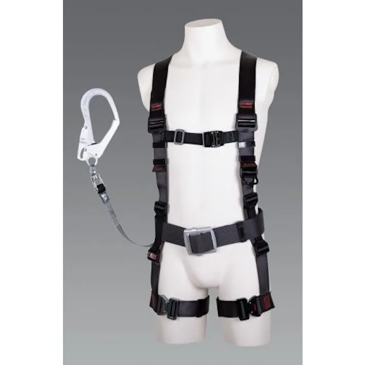 藤井電工 墜落制止用器具(フルハーネス/巻取式ランヤード付) 墜落制止用器具・ハーネス 4550061411339 EA998FF-41(CDC)【別送品】