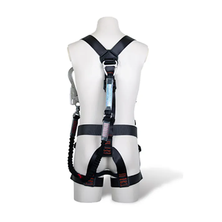 藤井電工 墜落制止用器具(フルハーネス/伸縮式ランヤード付) EA998FF-43 4550061411124【別送品】