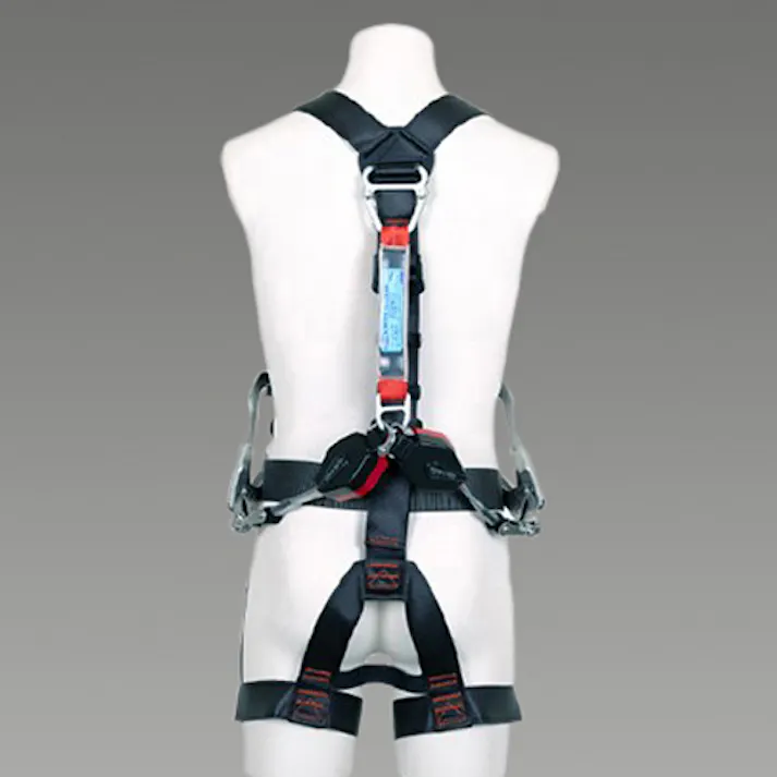 藤井電工 墜落制止用器具(フルハーネス/巻取式ツインランヤード付) 墜落制止用器具・ハーネス 4550061667675 EA998FF-55(CDC)【別送品】