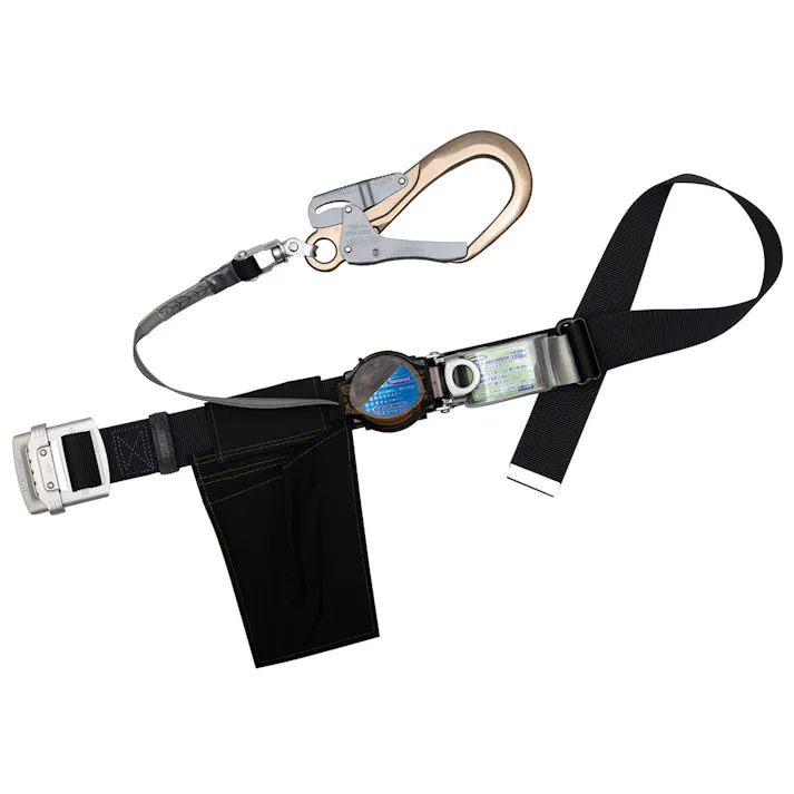 藤井電工 墜落制止用器具(胴ベルト/2way巻取式ランヤード付 墜落制止用器具・ハーネス 4550061978245 EA998FR-21(CDC)【別送品】