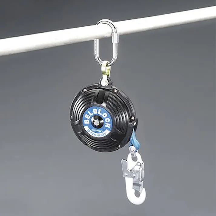 藤井電工 18mmx5.7m ベルト安全ブロック 墜落制止用器具・ハーネス 4518340683839 EA998FX-2(CDC)【別送品】