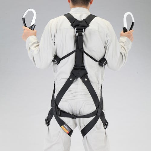 TJMデザイン(TaJIma) 墜落制止用器具(フルハーネス/巻取式ツイン