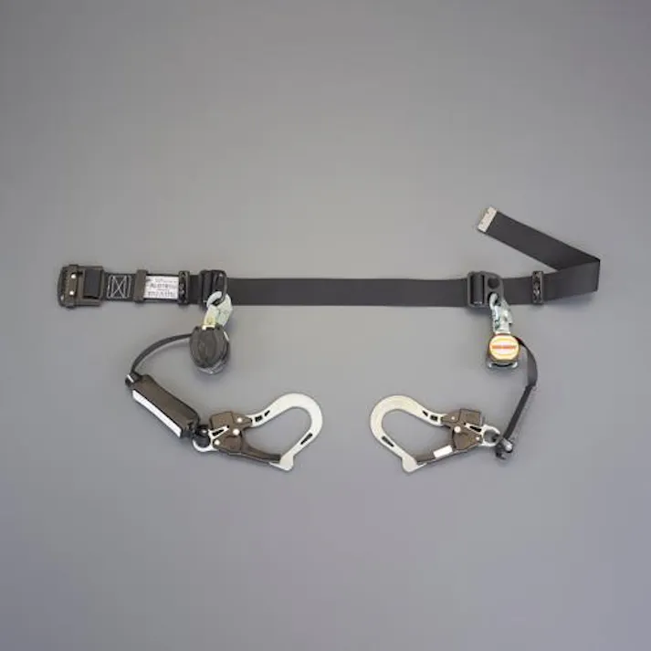 トーヨーセフティー 墜落制止用器具(巻取式/2丁掛け) 墜落制止用器具・ハーネス 4550061900956 EA998KB-12(CDC)【別送品】