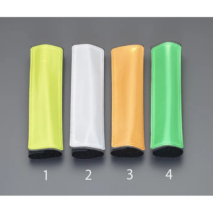 ESCO 200x130mm フルハーネス用反射ベルト(黄/2枚) 墜落制止用器具・ハーネス 4550061400111 EA998MA-1(CDC)【別送品】