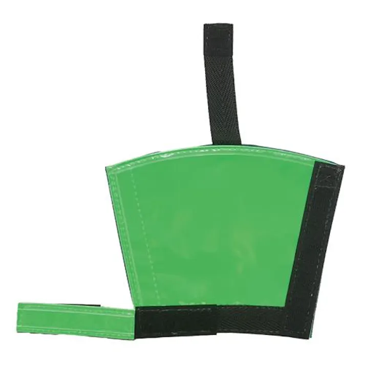 ESCO 200x130mm フルハーネス用反射ベルト(黄/2枚) 墜落制止用器具・ハーネス 4550061400111 EA998MA-1(CDC)【別送品】