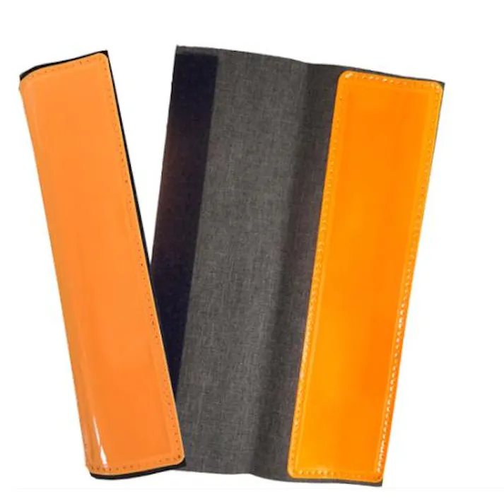 ESCO 200x130mm フルハーネス用反射ベルト(橙/2枚) 墜落制止用器具・ハーネス 4550061400135 EA998MA-3(CDC)【別送品】