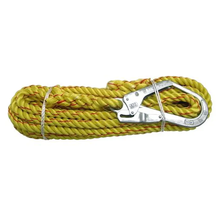 ESCO 16mmx10m 親綱ロープ(垂直用) 墜落制止用器具・ハーネス 4550061670422 EA998MB-10(CDC)【別送品】