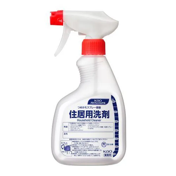花王プロフェショナル 400ml スプレー容器(住居洗剤用) 洗面・バス・トイレ用備品・消耗品・エチケット商品 4550061731024 EA115MA-8(CDC)【別送品】