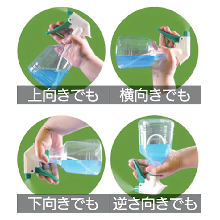 スプレーボトル(PET樹脂/ロングノズル) 1000ml EA115MH-104 4550061642771【別送品】