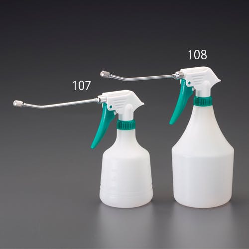 ESCO 1000ml スプレーボトル(PE/ロングノズル) 屋外用清掃・洗浄