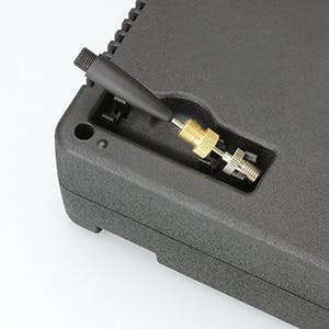 コンプレッサー AC6470S クロームメッキ 超高出力タイプ 1/4 エアサス C&C Rex MG7 .308スタイル サプレッサー（14mm逆ネジ/CCT0170