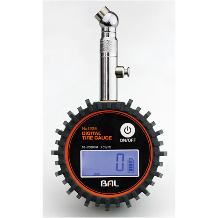 大橋産業(BAL) デジタルタイヤゲージ 10-700kPa EA123CG-18 4550061305317【別送品】