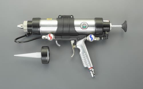 コーキングガン(エアー式) EA123VA-5 4518340601772【別送品】