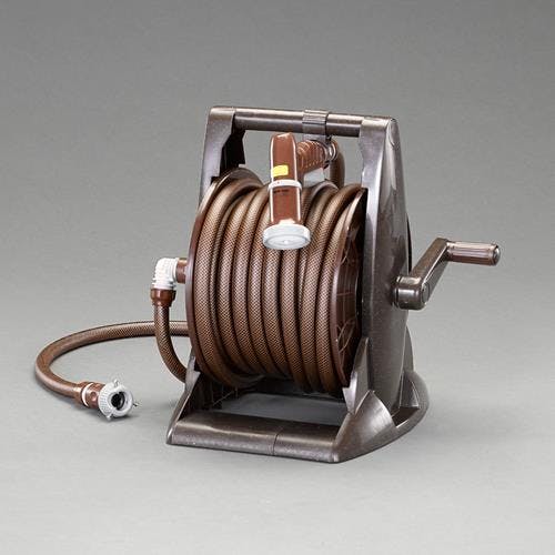 三洋化成 ホースリール(シャワー付) 15/20mmx20m EA124KC-12 4550061474082【別送品】