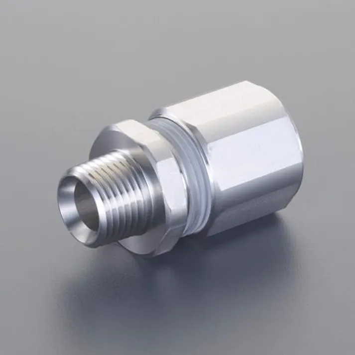 八興 ナット締めニップル(エイトロック/ステンレス製) R3/4”x19-26mm EA141A-13 4550061700327【別送品】