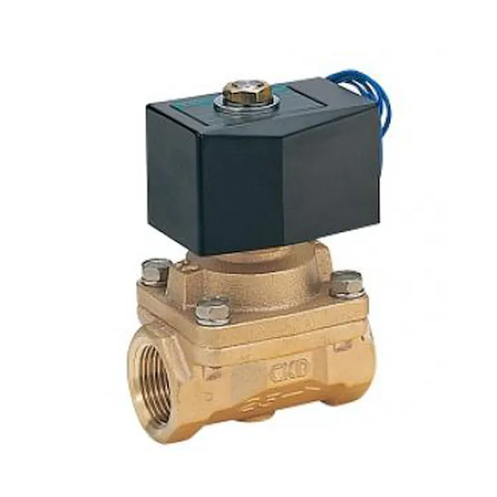 2方向電磁弁(パイロットキック式) AC100V・Rc1/4” EA153HC-1 4550061510667【別送品】